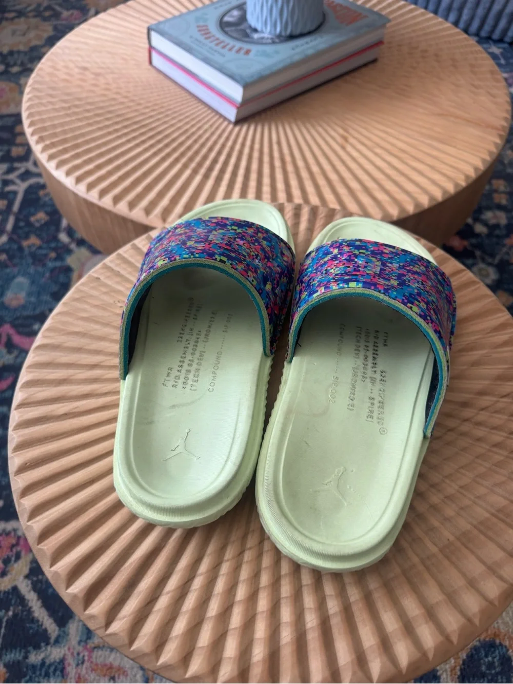 Luka Doncic x Jordan Play Slide Multi Glow size 8